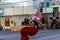 Gymnast Young Girl Jump Vault