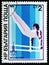 gymnastics man XXII Moscow Olympic games, circa 1979