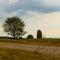 Gynge mound. Standing stones. Ancient grave field/burial ground