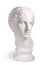 Gypsum head of the Ancient Rome man