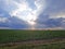 Gypsum kansas country skies farm life