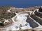 Gypsum quarry, top view