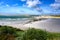 Gypsy Cove, beautiful landscape in Yorke Bay, Stanley, Falkland Islands