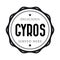 Gyros vintage stamp retro