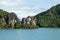 Ha Long Bay landscape, HaLong Bay, located in the Gulf of Tonkin, within Quang Ninh Province, in the northeast of Vietnam