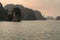 Ha Long Bay Vietnam. Islands landscape at Halong