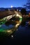 Ha\' penny bridge on the Liffey, Dublin