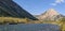 Habba Khatoon Peak And Thee Beautiful Neelum River In Neelum Valley Gurez Kashmir