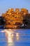 Habitat 67 in Montreal at sunset