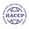 HACCP stamp - Hazard analysis and critical control points