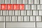 Hack spelled on a keyboard
