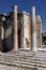 Hadrian Library, remains of Roman Emperor Hadrian building in antique times, Athens, Greece