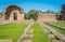 Hadrian`s Villa, large Roman archaeological complex at Tivoli, province of Rome, Lazio, central Italy.