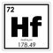 Hafnium chemical element