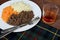 Haggis neeps and tatties