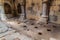 HAGHPAT, ARMENIA - JULY 12, 2017: Interior of Haghpat monastery in Armen