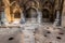 HAGHPAT, ARMENIA - JULY 12, 2017: Interior of Haghpat monastery in Armen