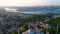 Hagia Sophia aerial view, Istanbul, Turkey