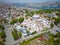 Hagia Sophia aerial view, Sultanahmet, Istanbul, Turkey