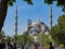 The Hagia Sophia also called Hagia Sofia or Ayasofya interior architecture, famous Byzantine landmark and world wonder in Istanb