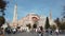 Hagia Sophia Ayasofya Museum in Sultanahmet Square.