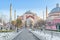 Hagia Sophia in winter morning