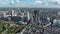 The Hague, 22th of October 2022, The Netherlands. Urban skyline of the center in The Netherlands south Holland, houses