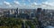 The Hague urban skyline of the center in The Netherlands south Holland, houses dutch government embassier ministires and