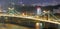 Haicang bridge night view