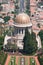 Haifa, Israel, Middle East, skyline, Mausoleum, Bab, dome, Mediterranean Sea, gardens, Bahai