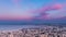 Haifa Panorama Day to Night Time Lapse