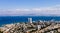 Haifa view of the city from a bird\'s flight