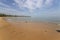 Haikou beach and sea, palms Hainan, China