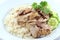 Hainanese chicken rice