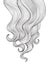 Hair background. Outline hairdressing salon frame design