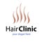 Hair clinic vector logo color style