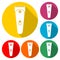 Hair clipper machine icon - Illustration