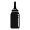Hair coloring bottle icon simple vector. Wash beauty hair