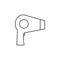 Hair dryer icon