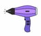 Hair dryer icon