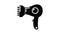 Hair dryer icon animation