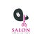 Hair Salon Beauty Logo and Barbershop