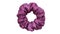 Hair scrunchie as hair tie in beautiful color with white background