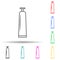 hair spray multi color style icon. Simple thin line, outline vector of bottle icons for ui and ux, website or mobile application