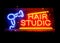 Hair studio sign