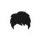 hair, woman, haircut, shag icon