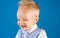 Haircut that is easy to manage. Boy child with stylish blond hair. Healthy haircare tips for kids. Little child with