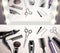 Hairdress Tools Top View