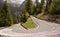 Hairpin bend