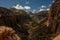 Hairpin Curves In The Road To Mount Carmel Tunnel in Zion